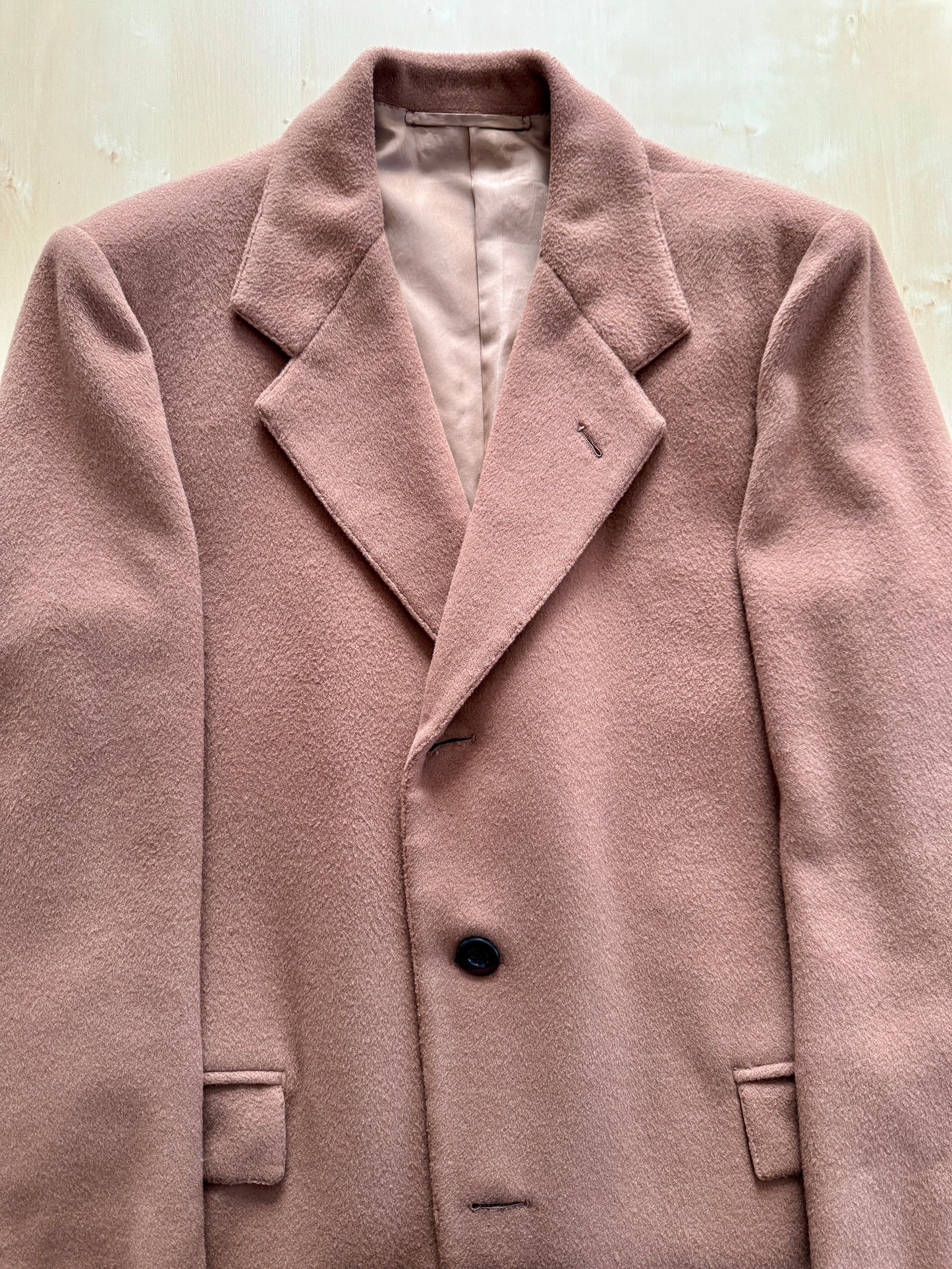 Cappotto cammello sartoriale anni ‘70/‘80 - tg. 48-50