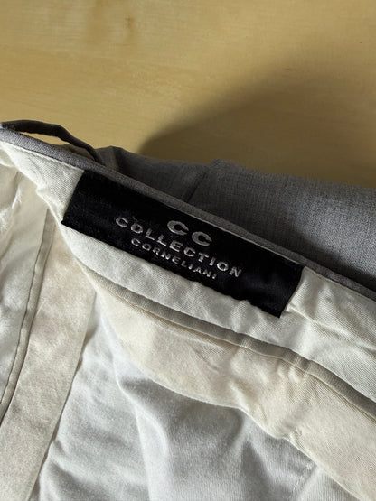 Pantaloni Corneliani fresco lana grigio chiaro - tg. 52