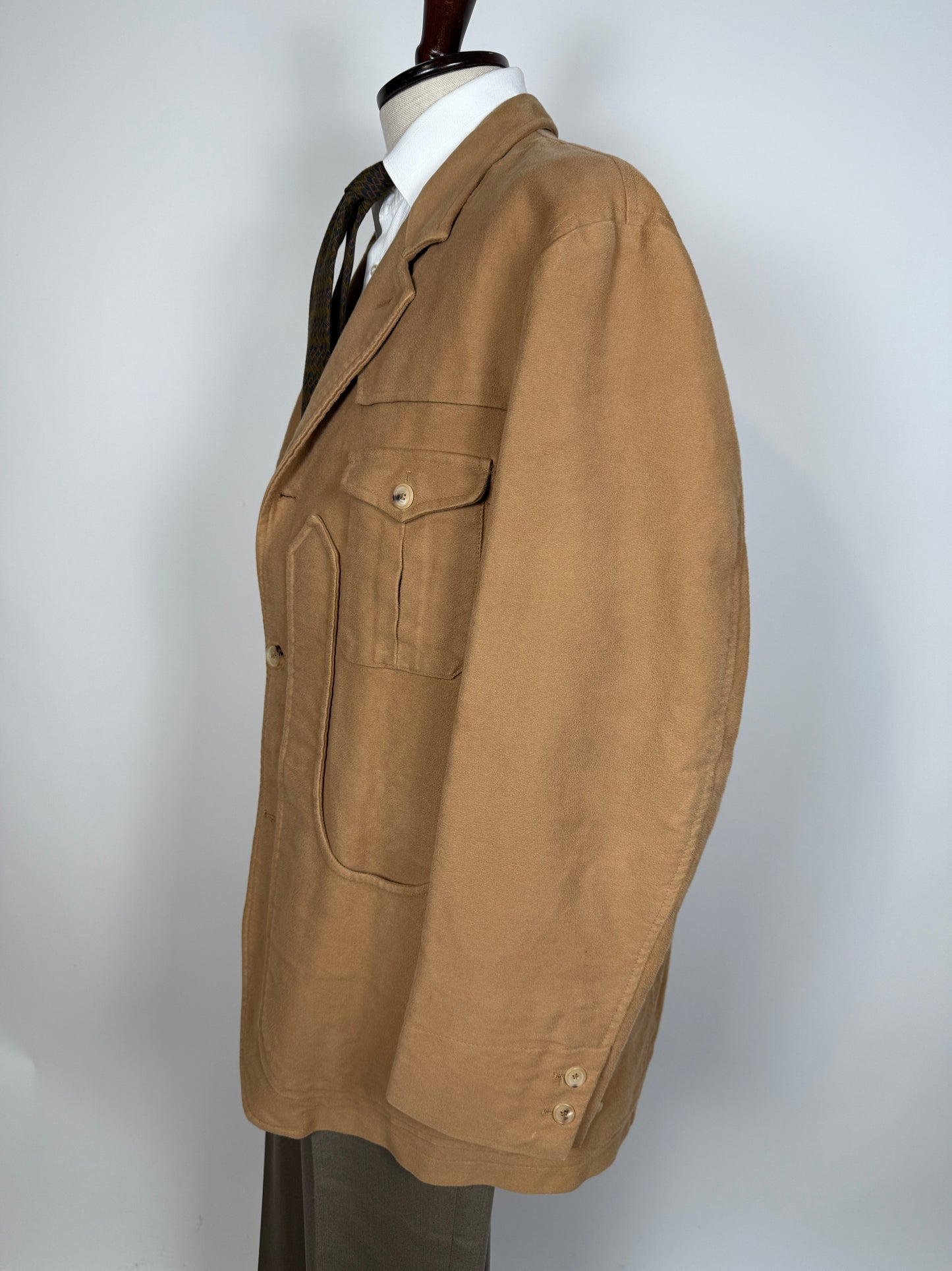 Giacca maremmana Capalbio in fustagno senape - tg. 56