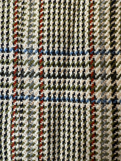 Giacca sartoriale in puro cashmere scozzese principe di Galles - tg. 46