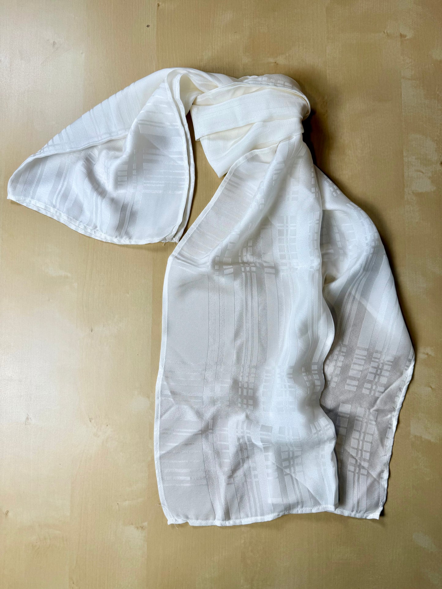 Sciarpa da sera in seta vintage jacquard