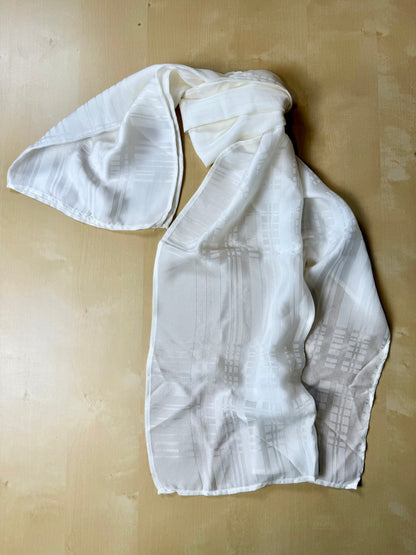 Sciarpa da sera in seta vintage jacquard