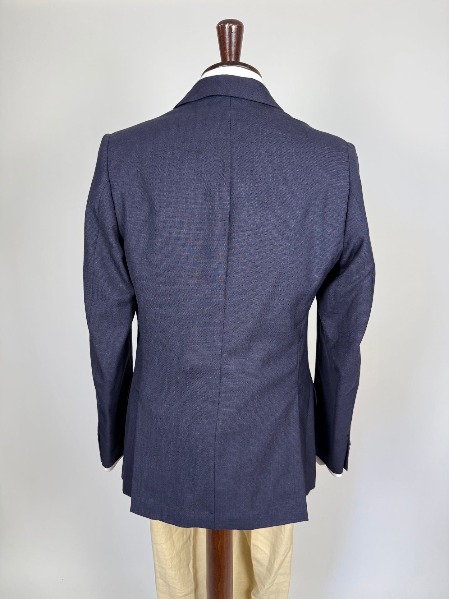 Giacca Aquascutum estiva hopsack blu- tg. 48