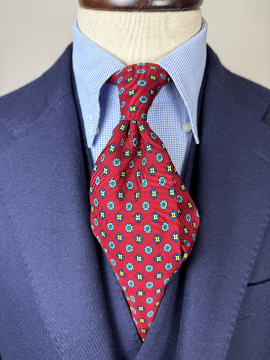 Cravatta Drake's made in England micro fantasia
