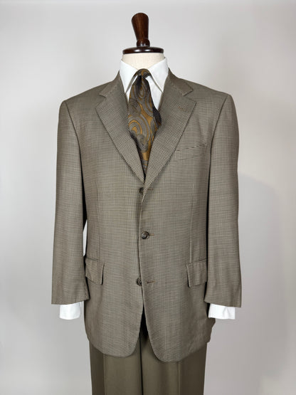 Giacca Corneliani flanella pettinata quadri - tg. 48