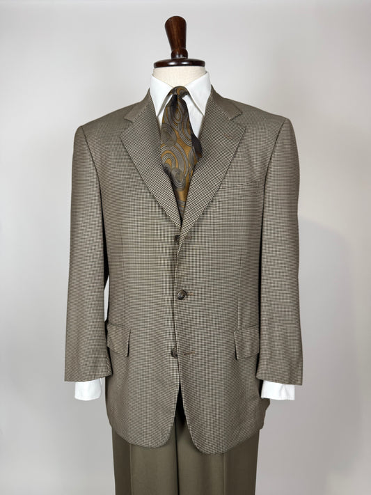 Giacca Corneliani flanella pettinata quadri - tg. 48