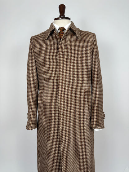 Cappotto anni ‘70 tweed pied-de-poule - tg. 44-46