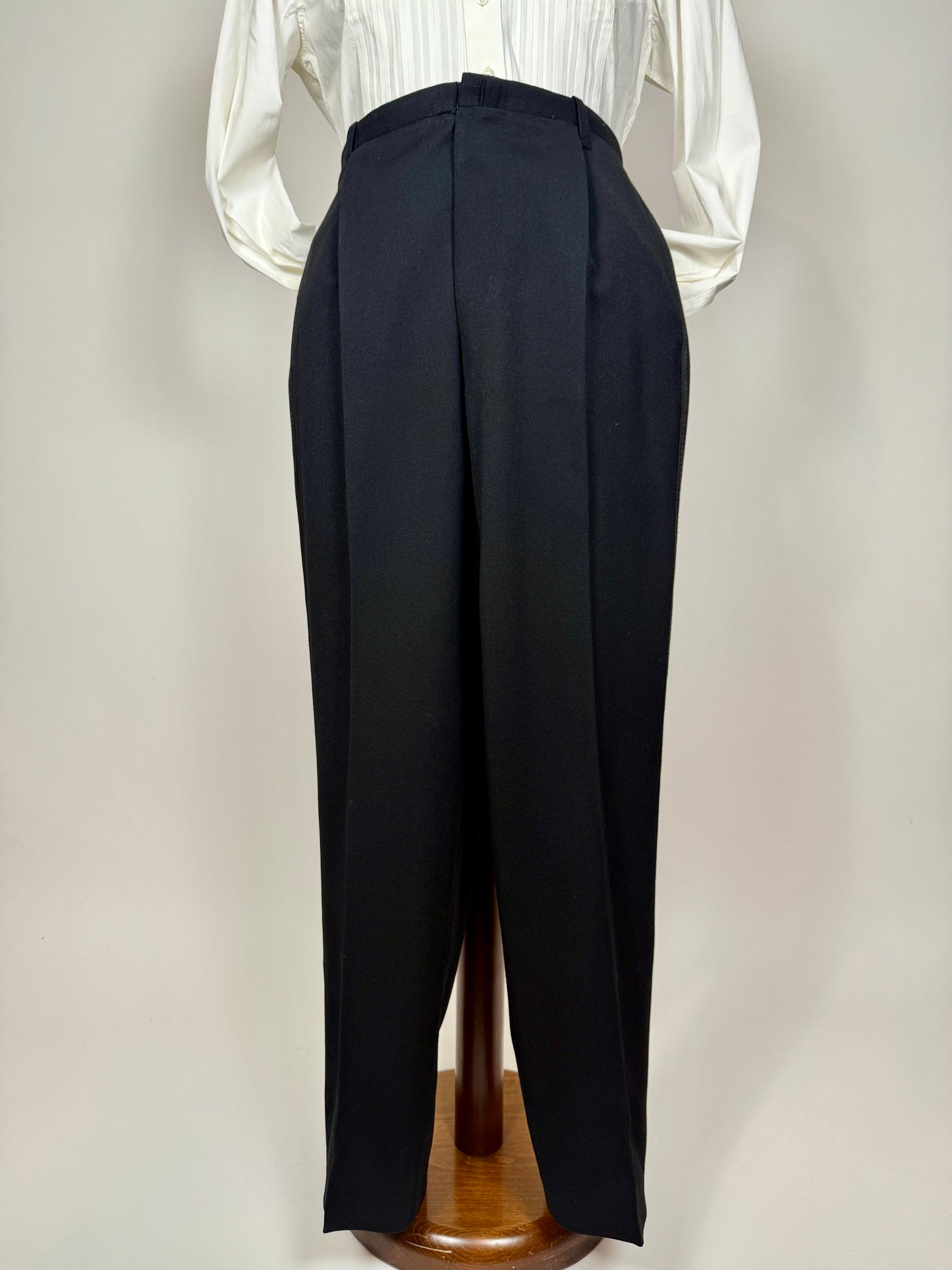 Smoking anni ‘60/‘70 monopetto revers a scialle - tg. 54/56 lunga