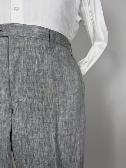 Completo in lino grigio chiaro (nuovo) - tg. 54/56