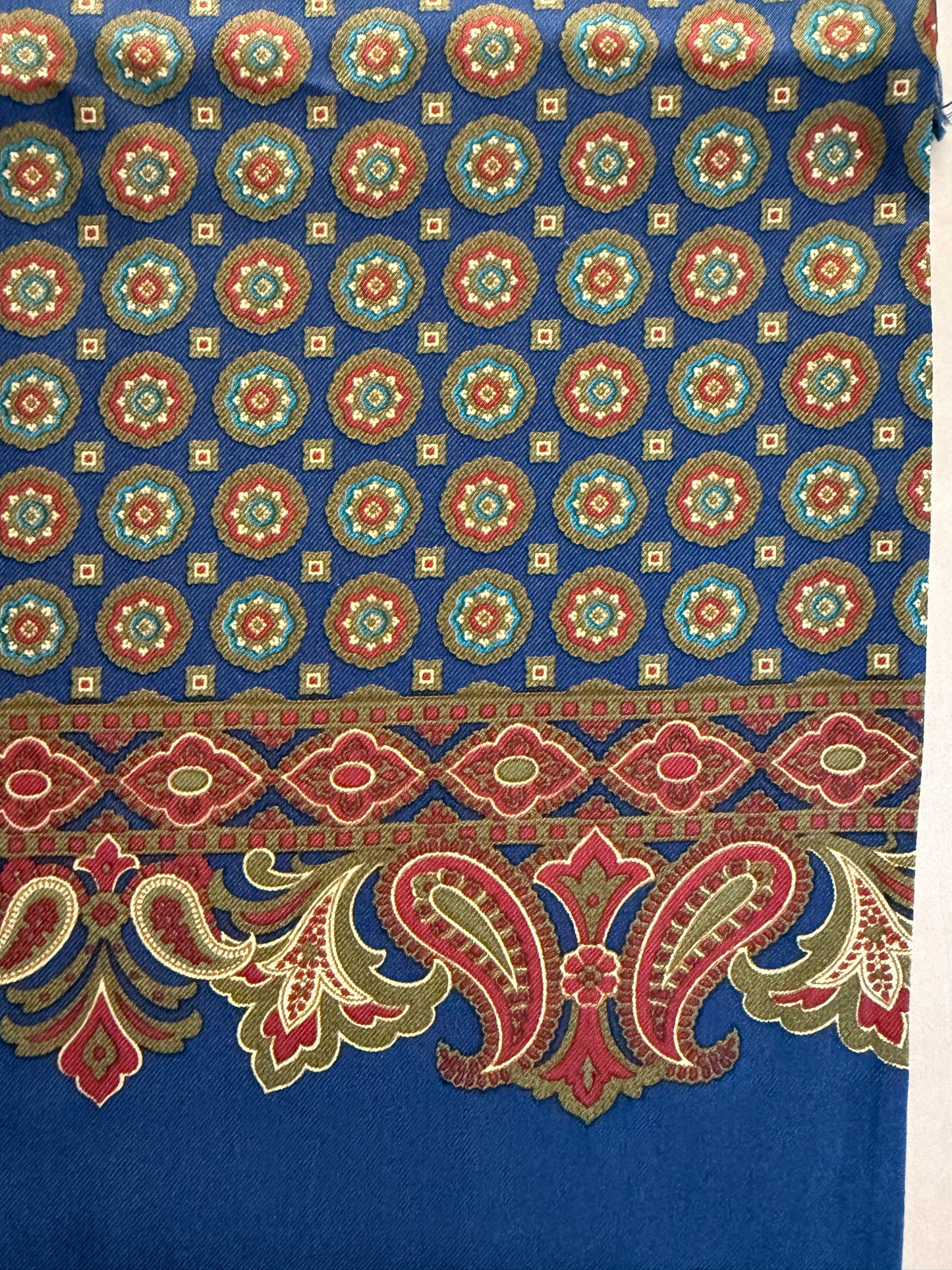 Sciarpa in seta tubolare doppia fantasia