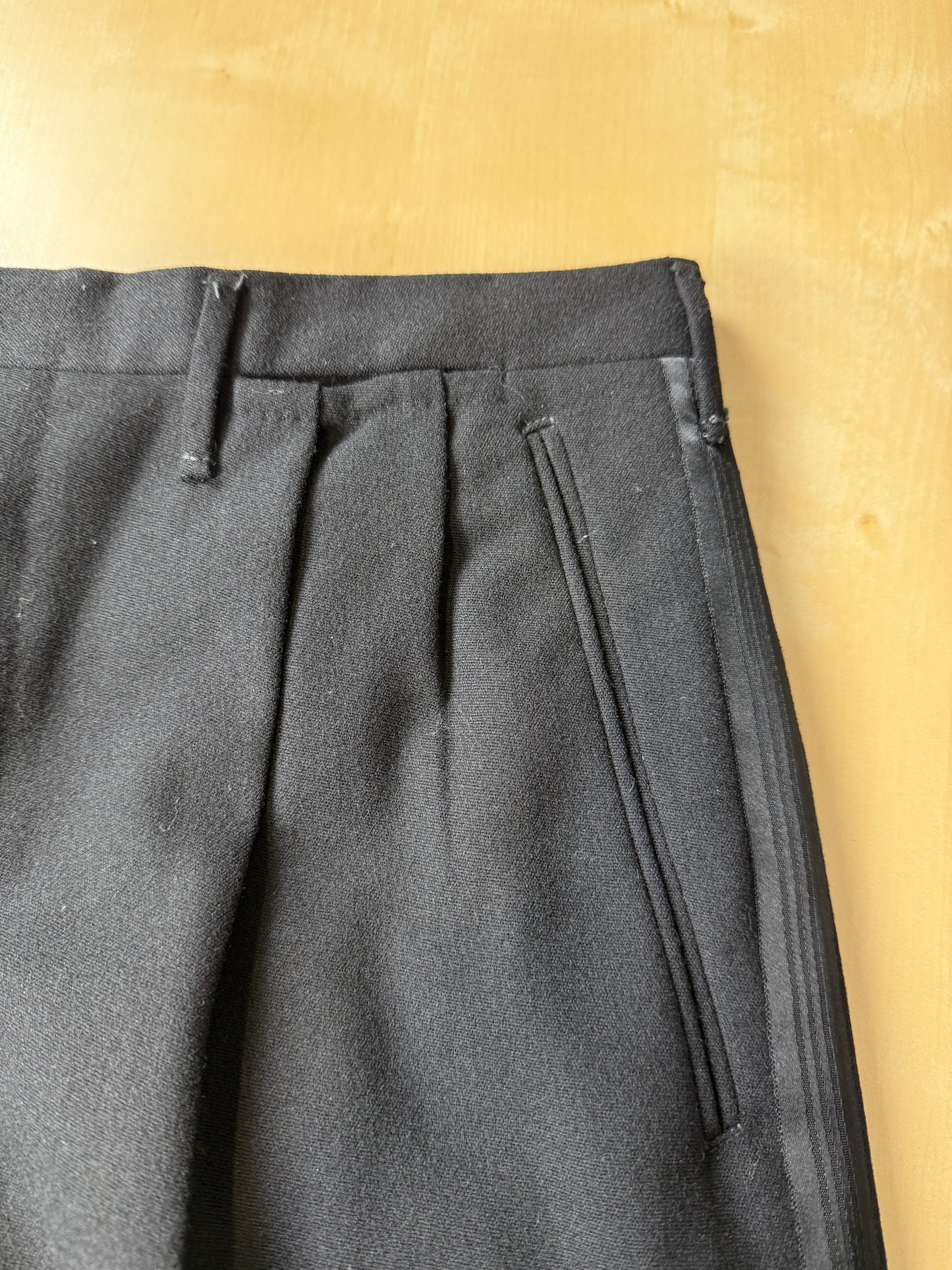 Smoking doppiopetto sartoriale anni ‘50 - tg. 46/48 (pantaloni 44)