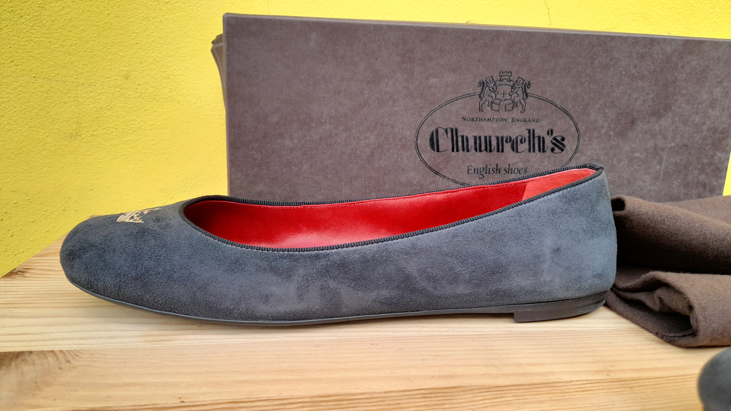 Ballerine Church's scamosciate - 38,5