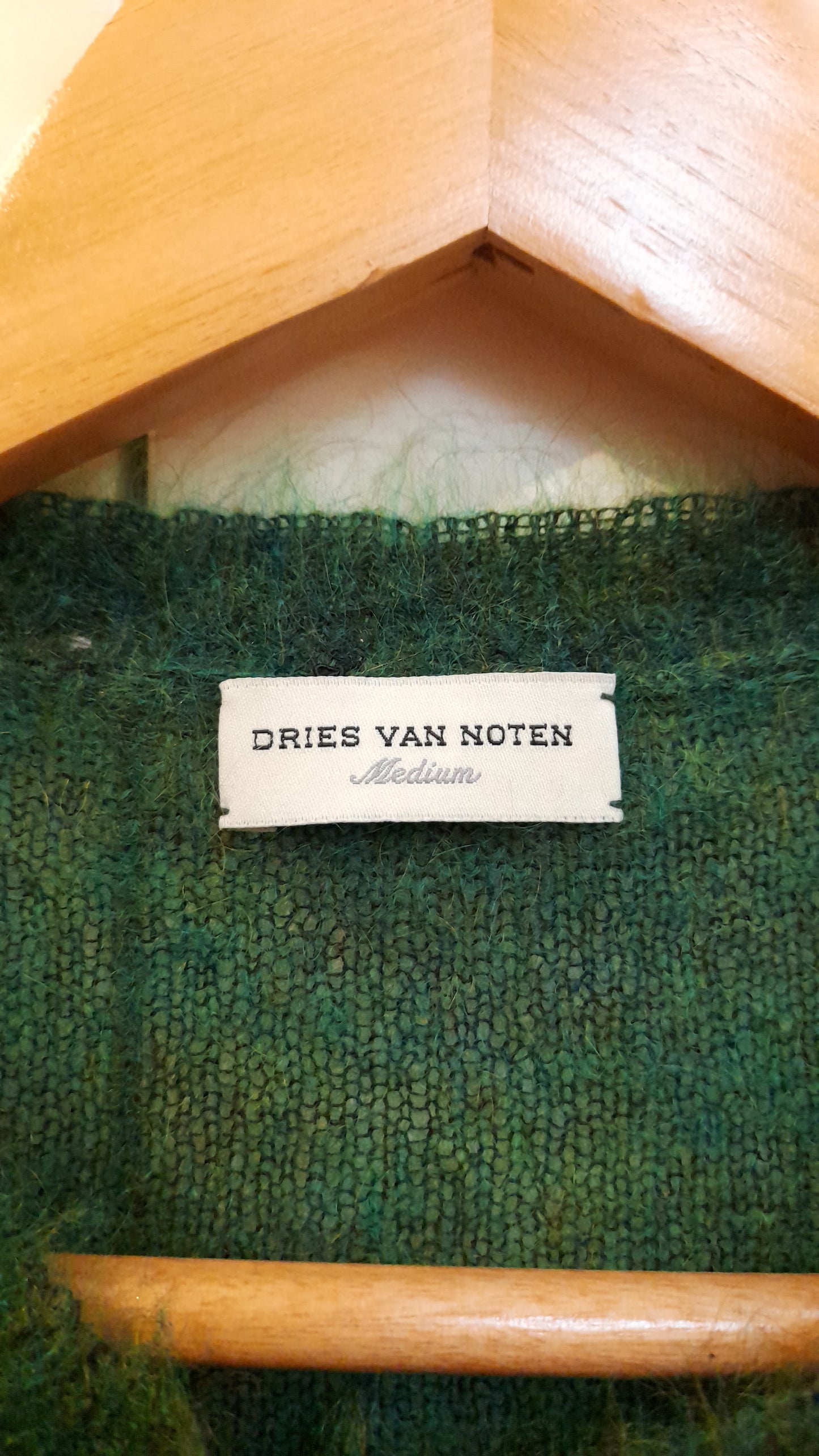 Cardigan Dries Van Noten in mohair