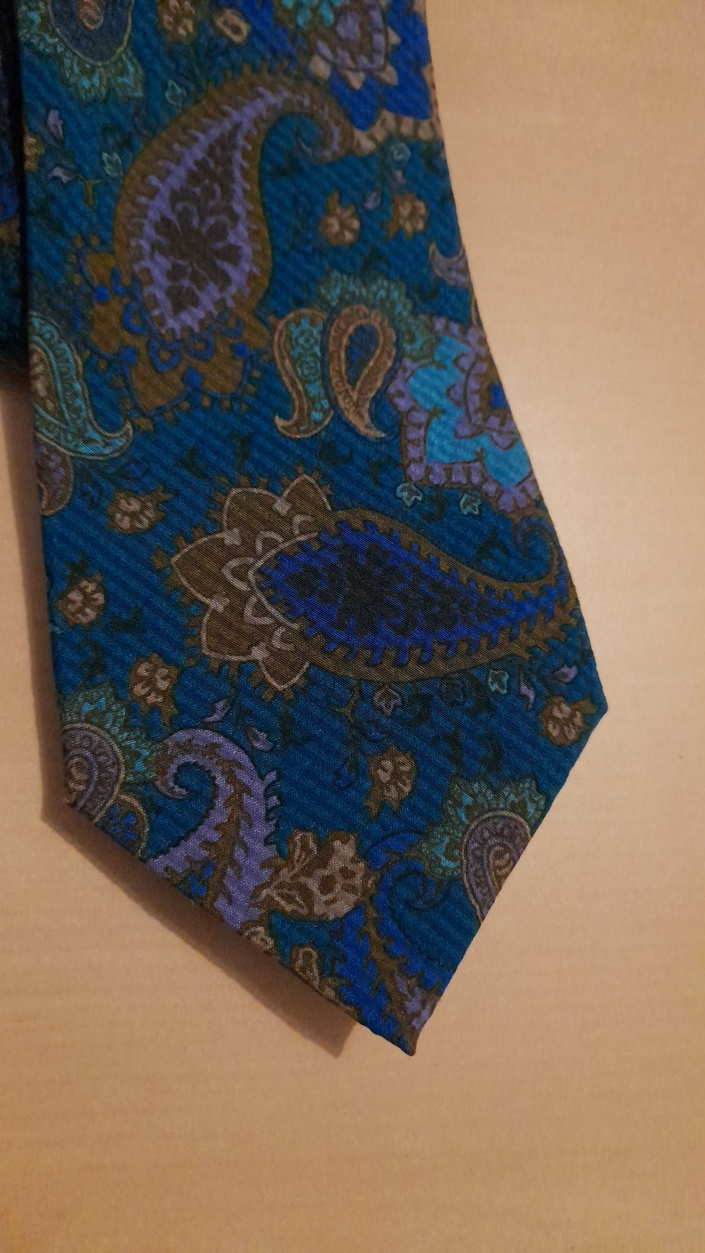 Cravatta paisley Ermenegildo Zegna vintage