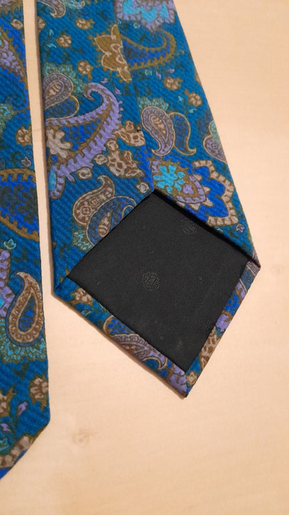 Cravatta paisley Ermenegildo Zegna vintage