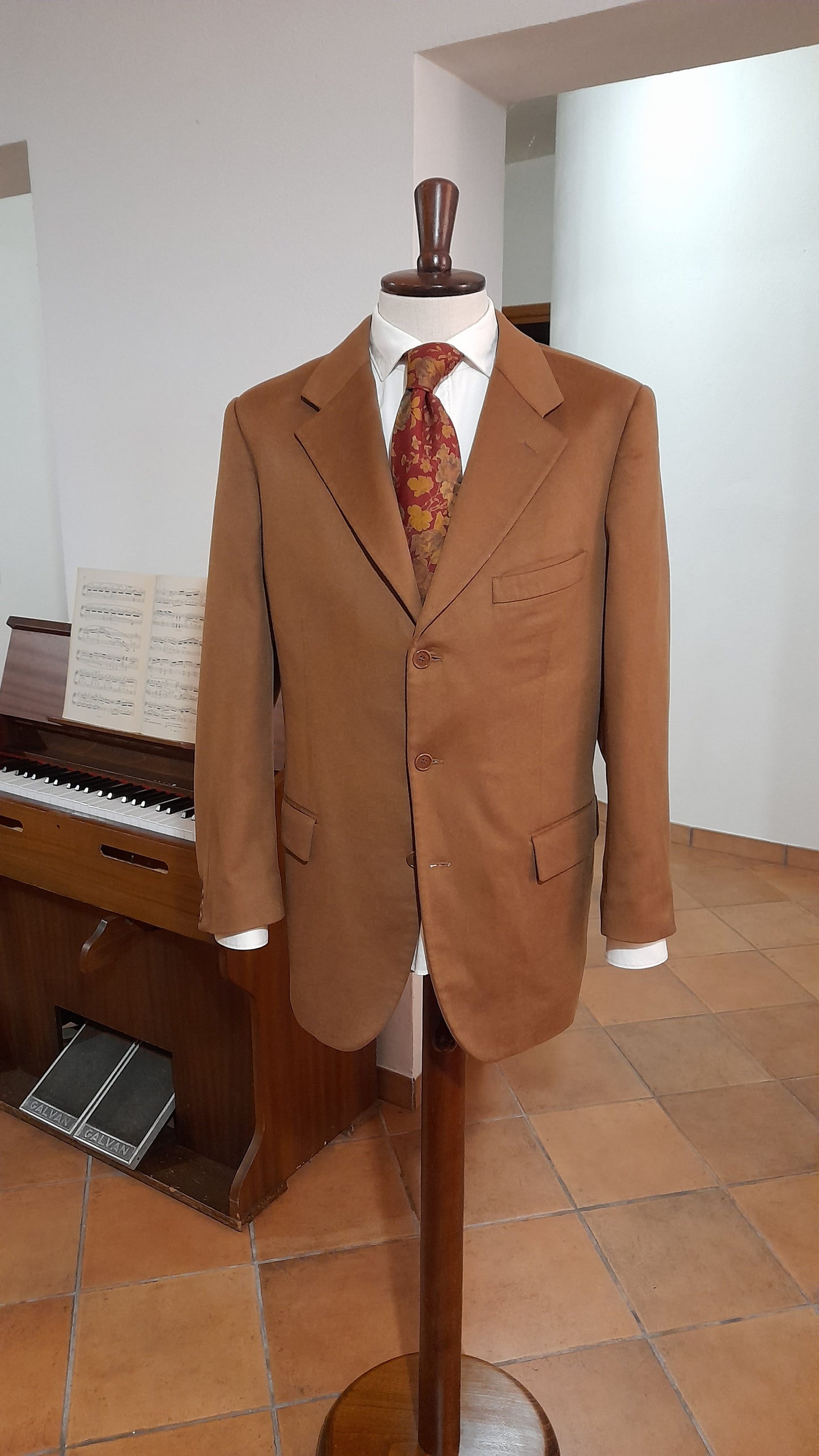 Giacca 100% cashmere tessuto Loro Piana