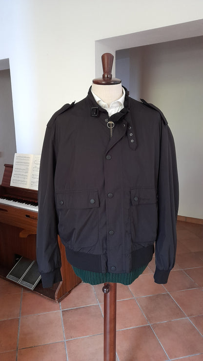 Barbour Featherweight flyer nero impermeabile - XXL