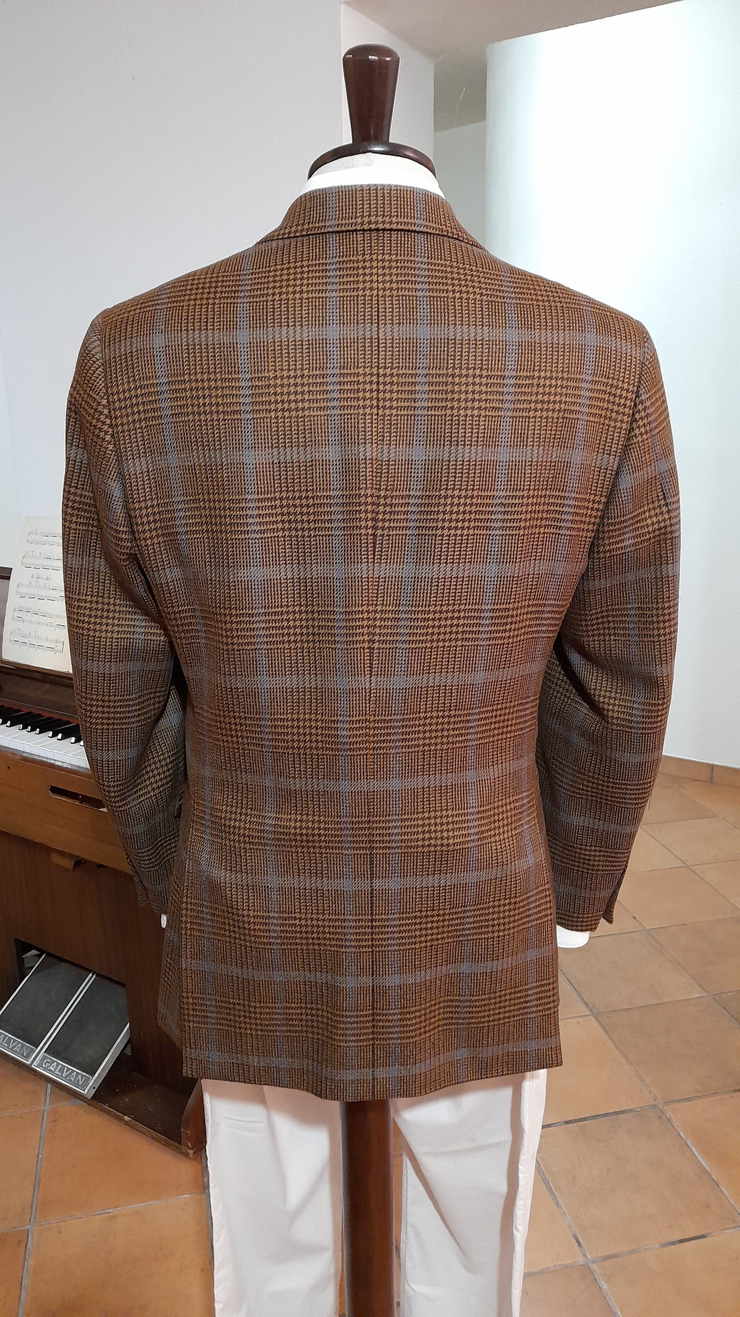 Giacca Cantarelli principe di Galles lana e cashmere, tg. 50