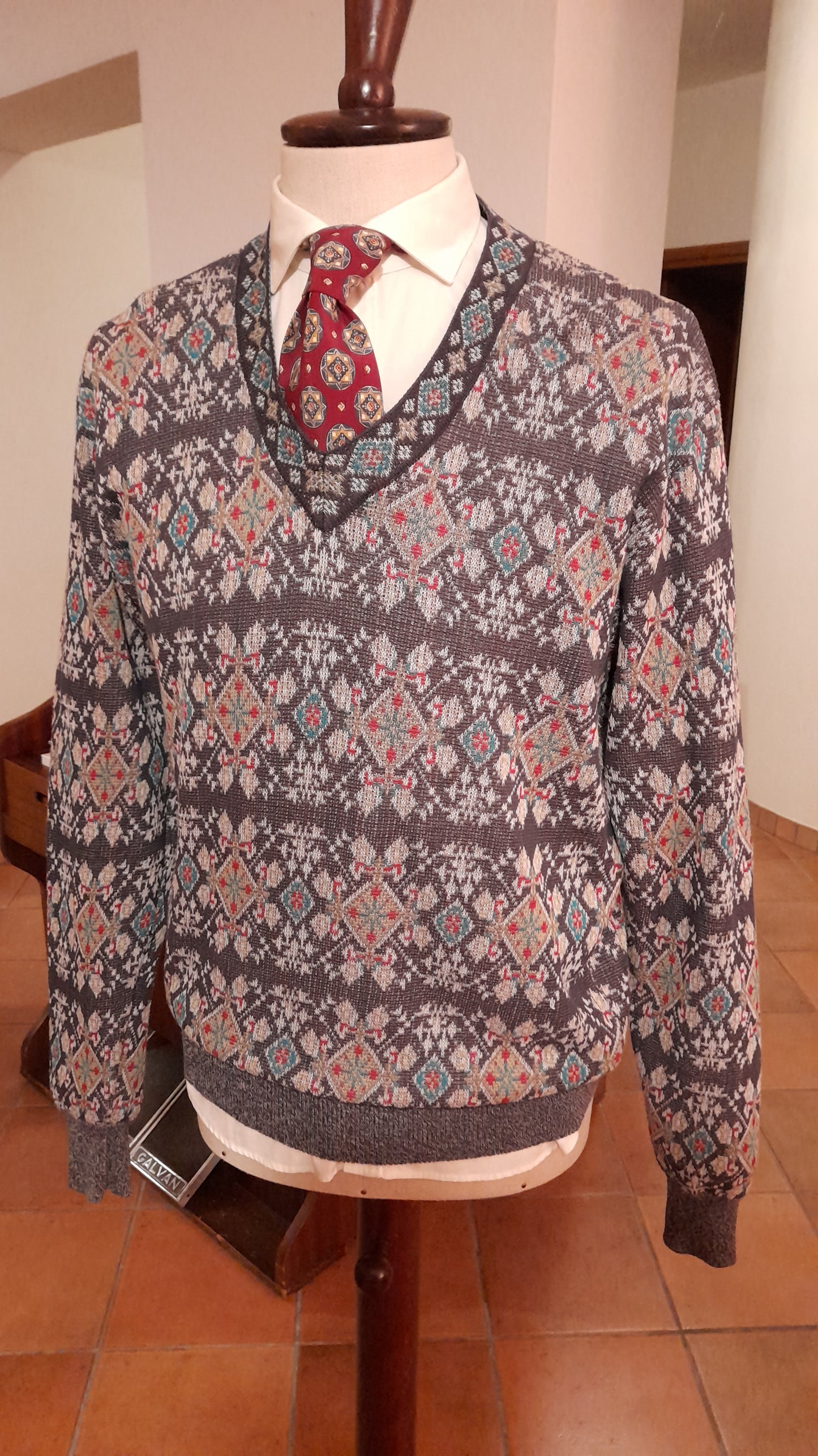 Pullover Missoni vintage fantasia fiocchi