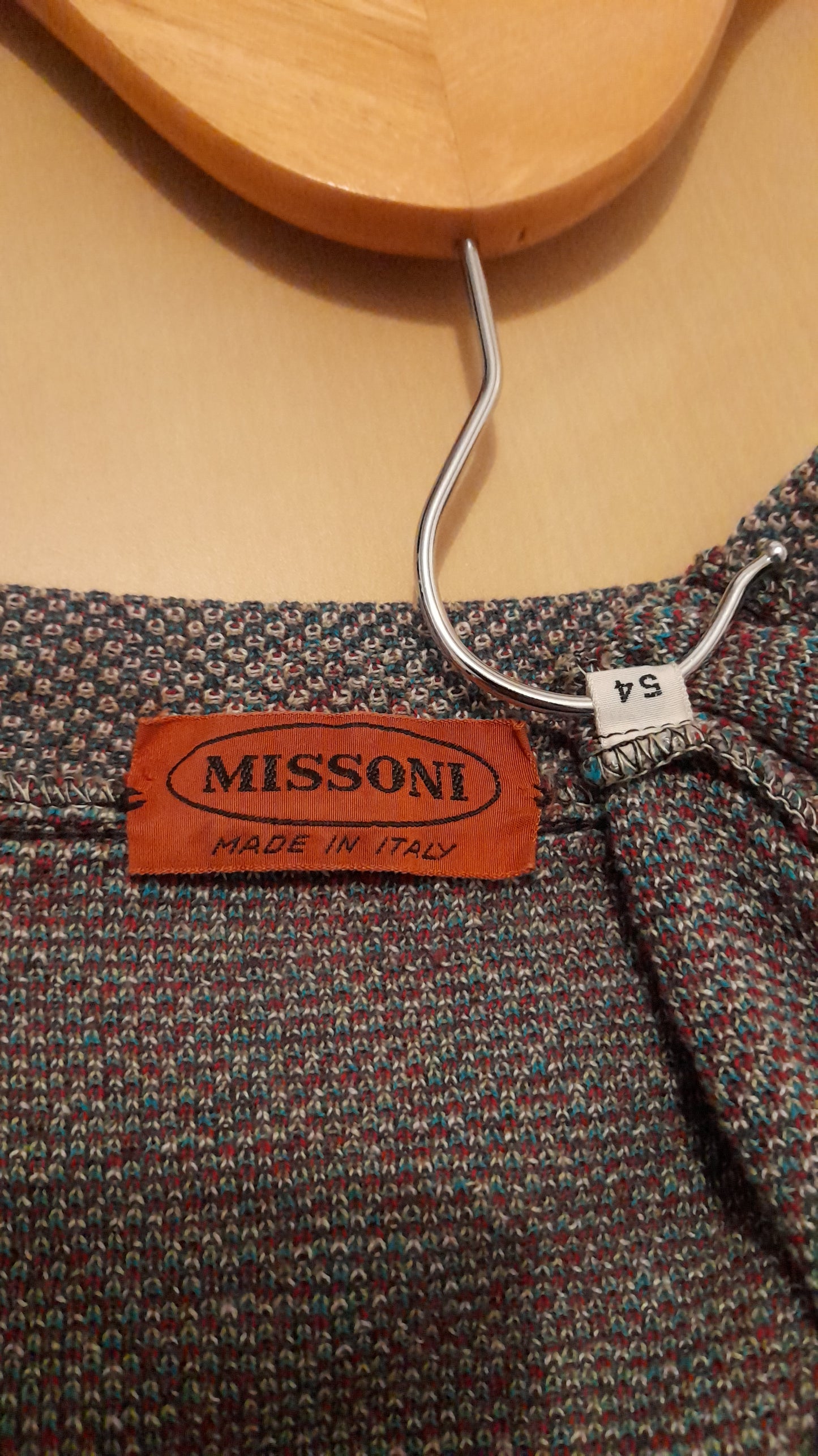 Pullover Missoni vintage fantasia fiocchi