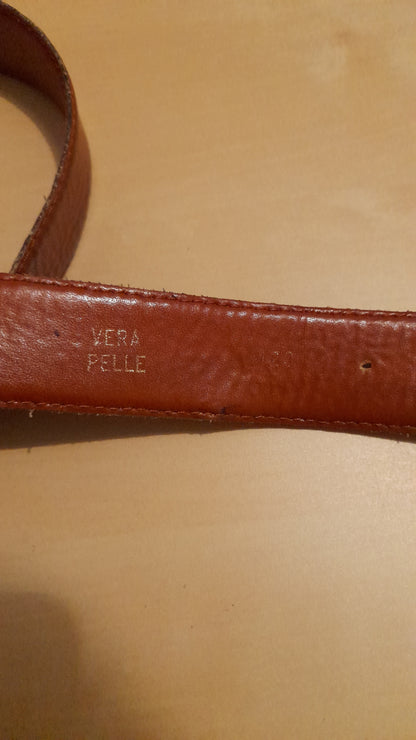 Cintura Pierre Cardin vintage in pelle