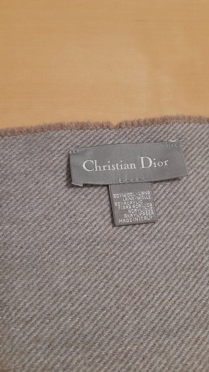 Sciarpa Christian Dior con firma