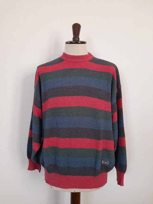 Pullover Levi's anni '90 a righe