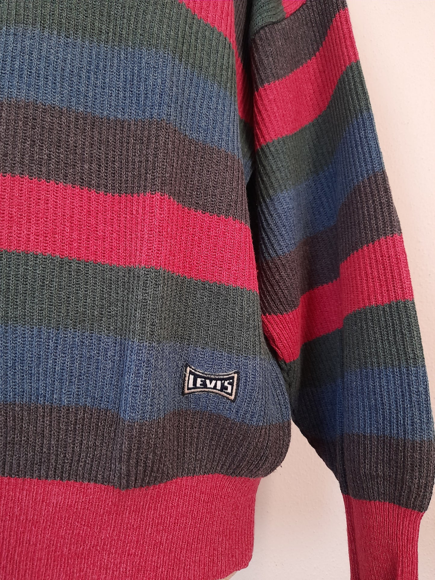 Pullover Levi's anni '90 a righe