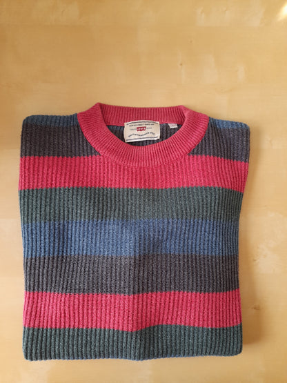 Pullover Levi's anni '90 a righe