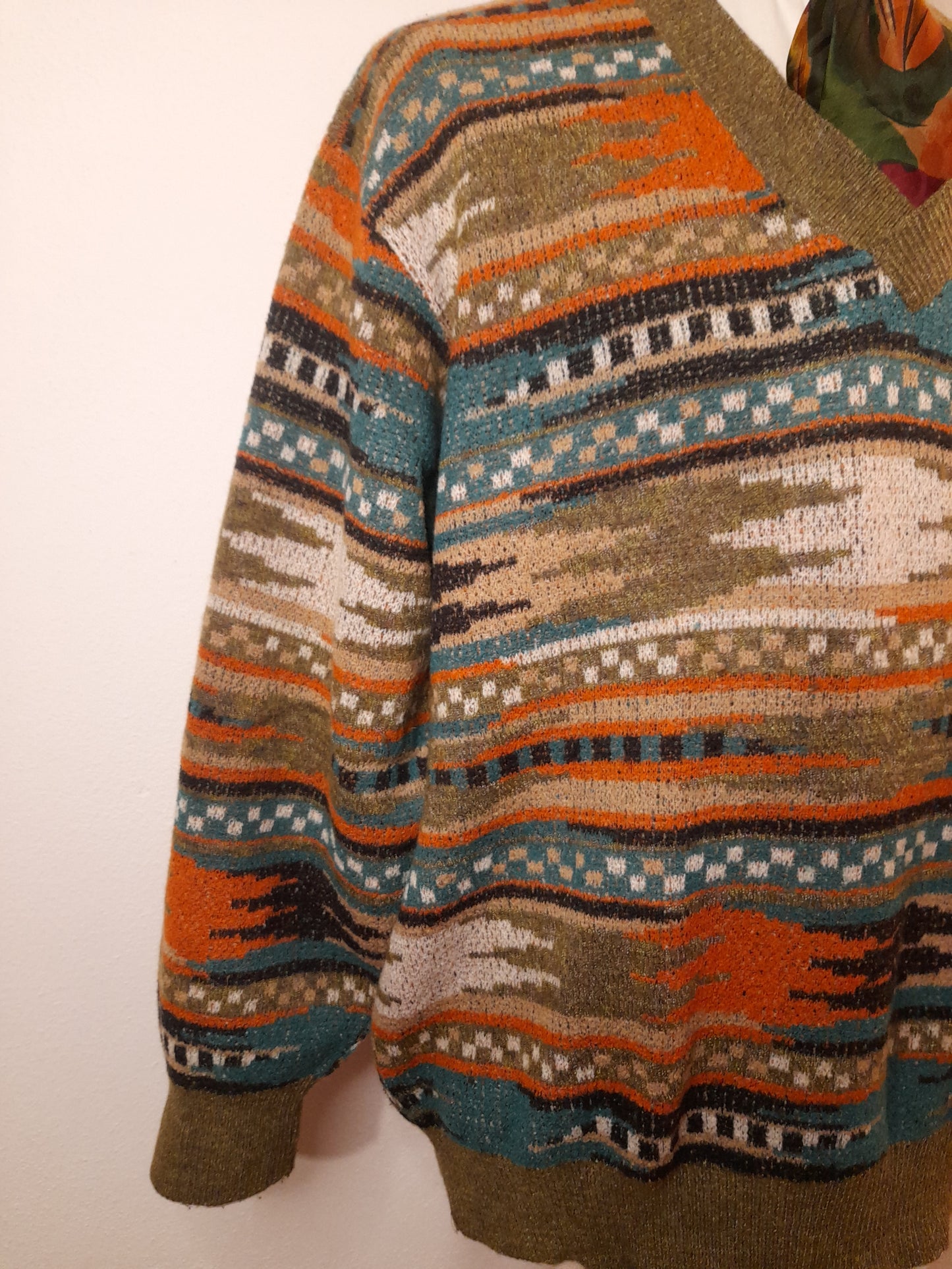 Pullover Missoni Sport vintage misto lana tg. XL