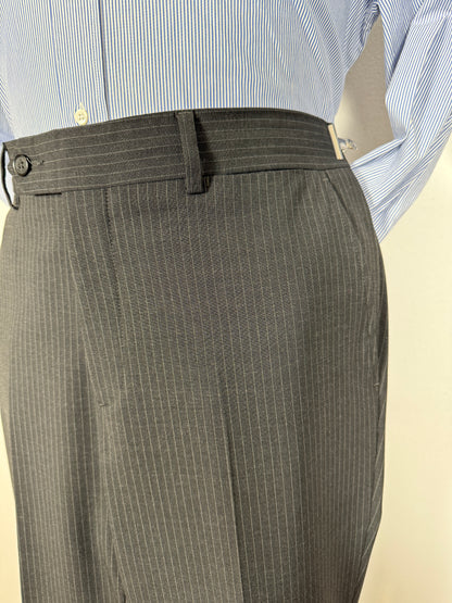 Completo Calvin Klein antracite gessato - tg. 48/50