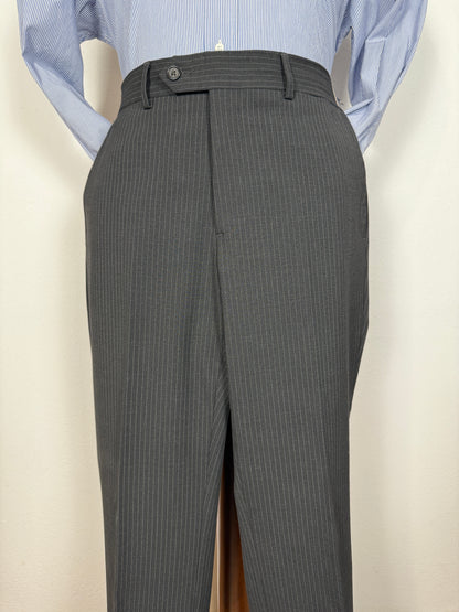 Completo Calvin Klein antracite gessato - tg. 48/50