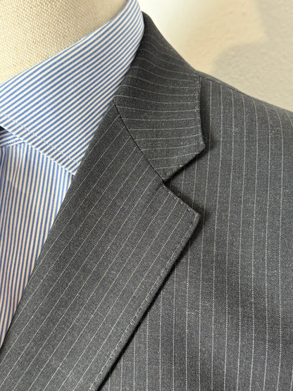 Completo Calvin Klein antracite gessato - tg. 48/50