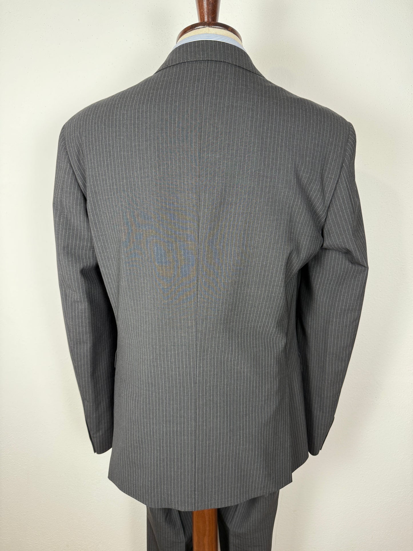 Completo Calvin Klein antracite gessato - tg. 48/50