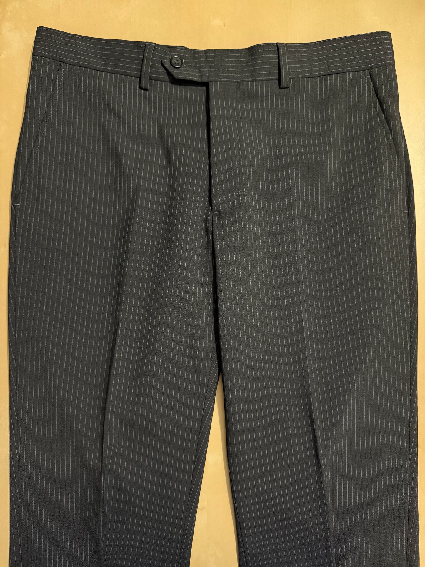 Completo Calvin Klein antracite gessato - tg. 48/50