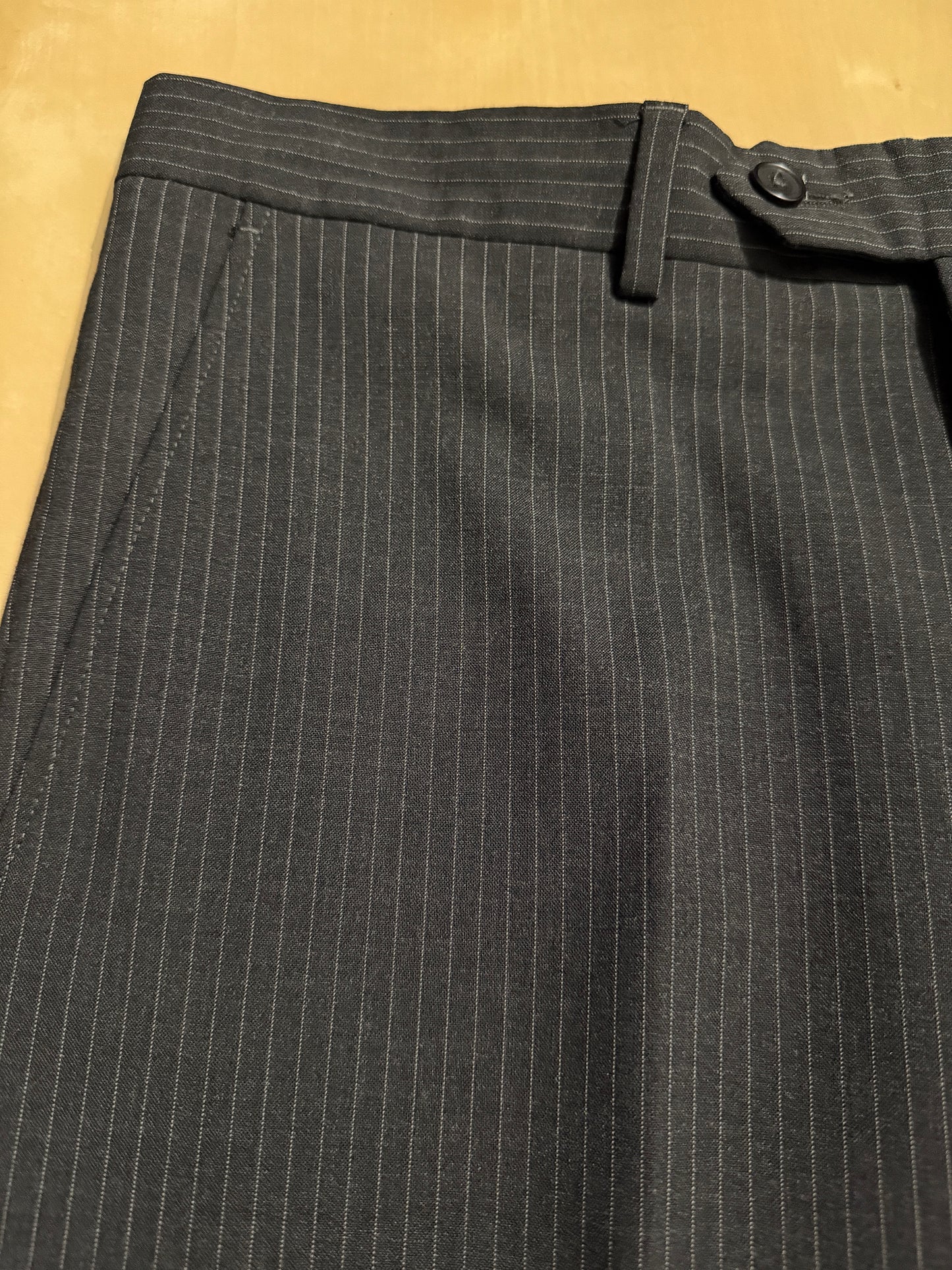 Completo Calvin Klein antracite gessato - tg. 48/50