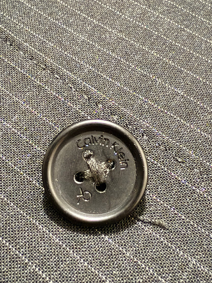 Completo Calvin Klein antracite gessato - tg. 48/50