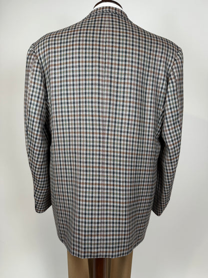 Giacca anni ‘70/‘80 quadri check - tg. 58