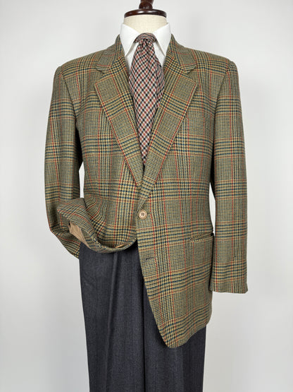 Giacca Hilton anni ‘80 principe di Galles lana e cashmere  - tg. 52