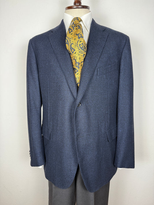 Giacca Caruso in panno blu - tg. 56/58
