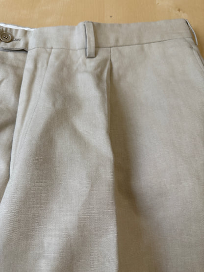 Completo beige in lino e cotone - tg. 52