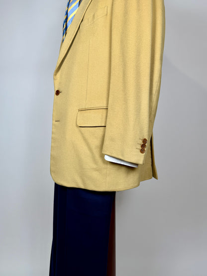 Giacca anni ‘80 100% cashmere tess. Loro Piana - tg. 54