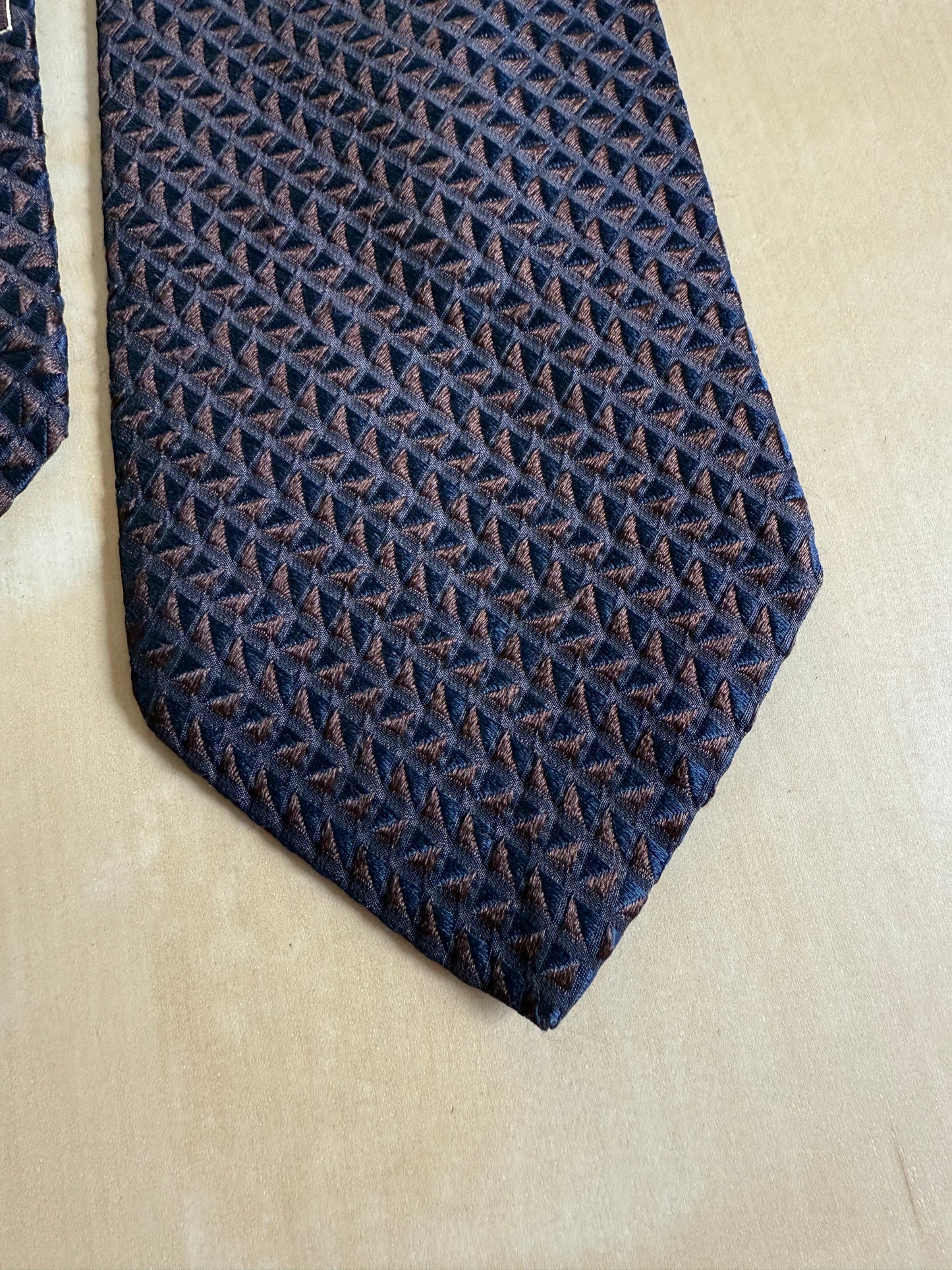 Cravatta Ermenegildo Zegna effetto rilievo