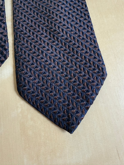 Cravatta Ermenegildo Zegna effetto rilievo