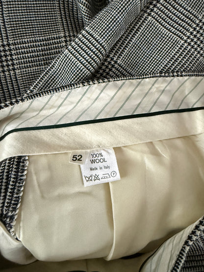 Pantaloni anni ‘80 flanella principe di Galles - tg. 52