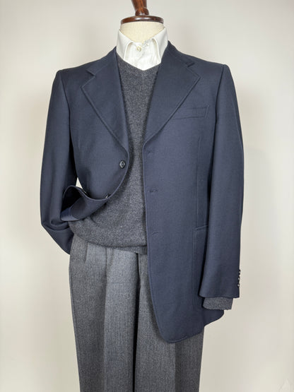 Giacca cavalry twill blu anni ‘60/‘70 - tg. 48