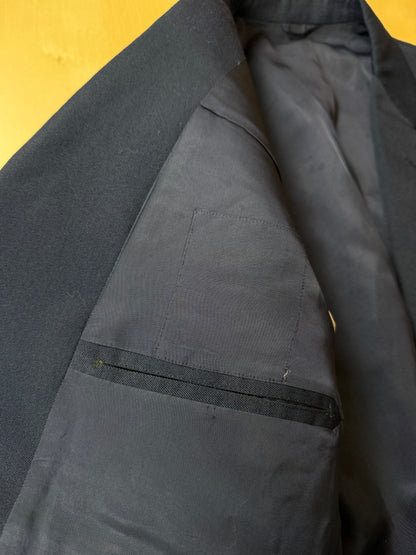 Completo anni ‘60 twill pettinato blu - tg. 48/50