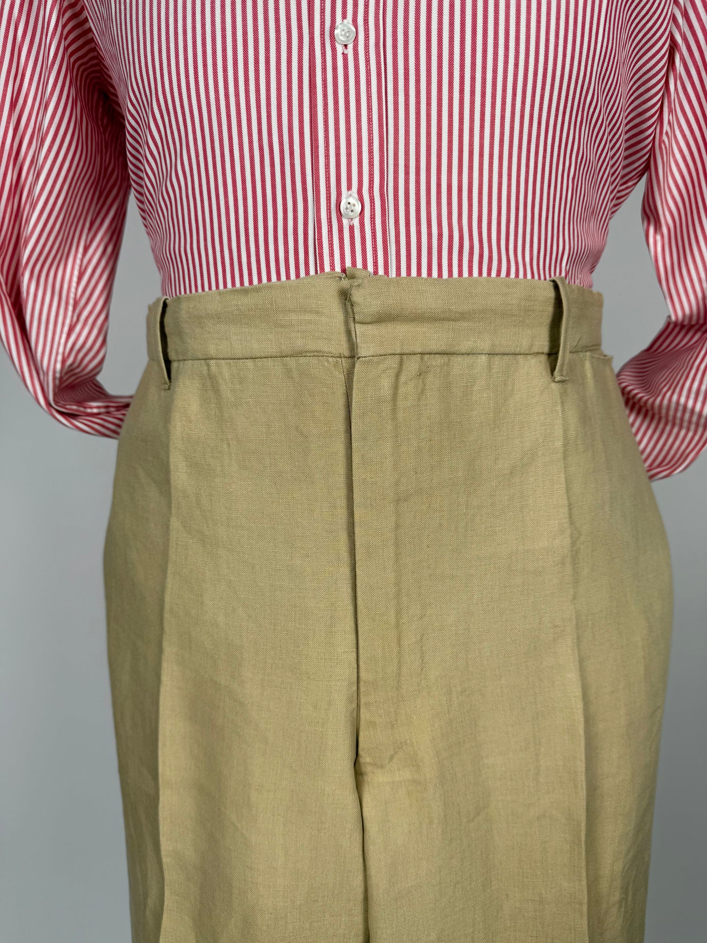 Completo sartoriale A. Graneri lino beige - tg. 60/62