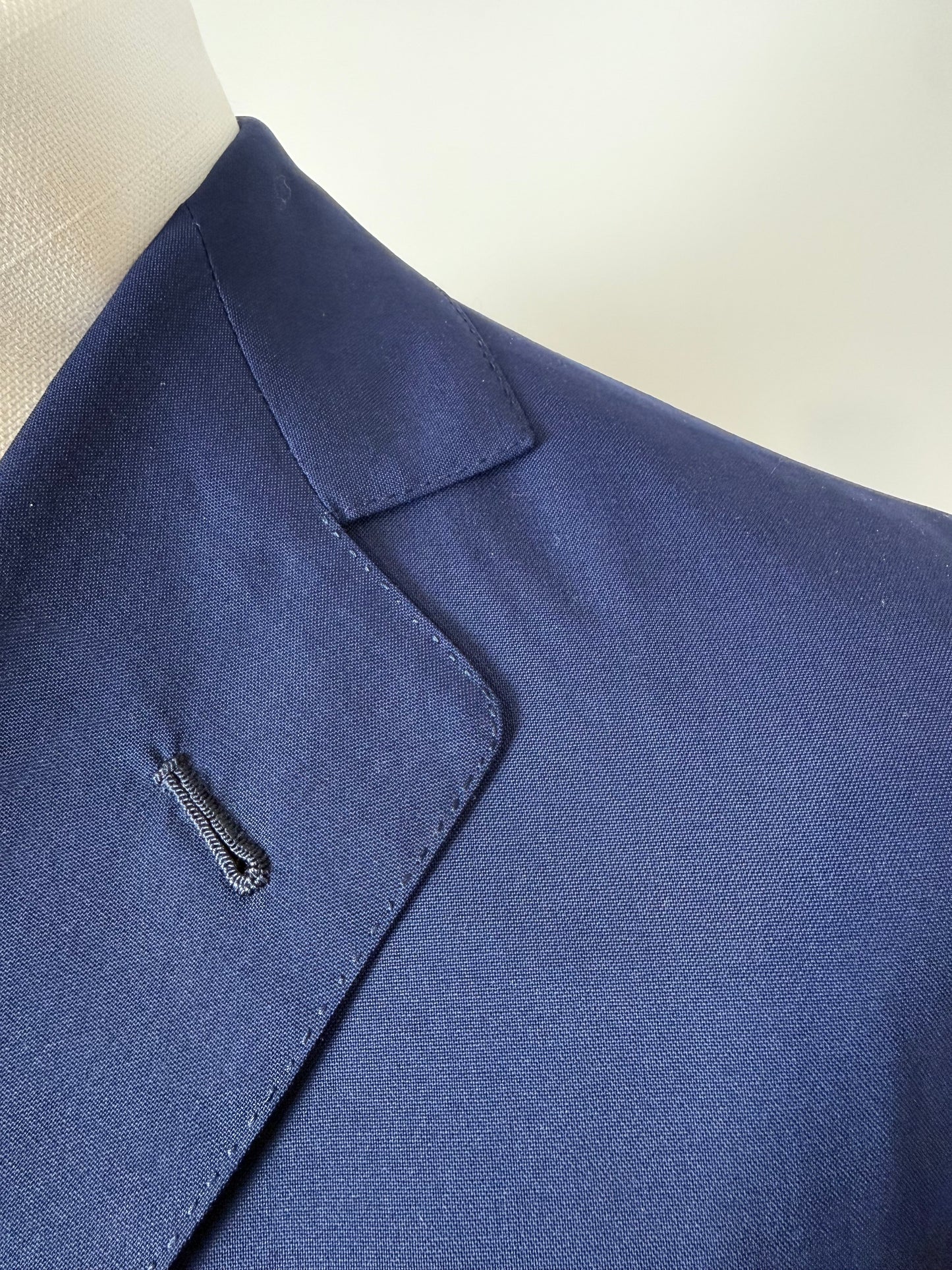 Giacca sartoriale in fresco lana blu - tg. 50/52