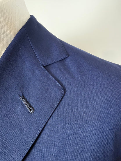 Giacca sartoriale in fresco lana blu - tg. 50/52